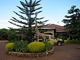 Entrence to Bougainvillea Safari Lodge